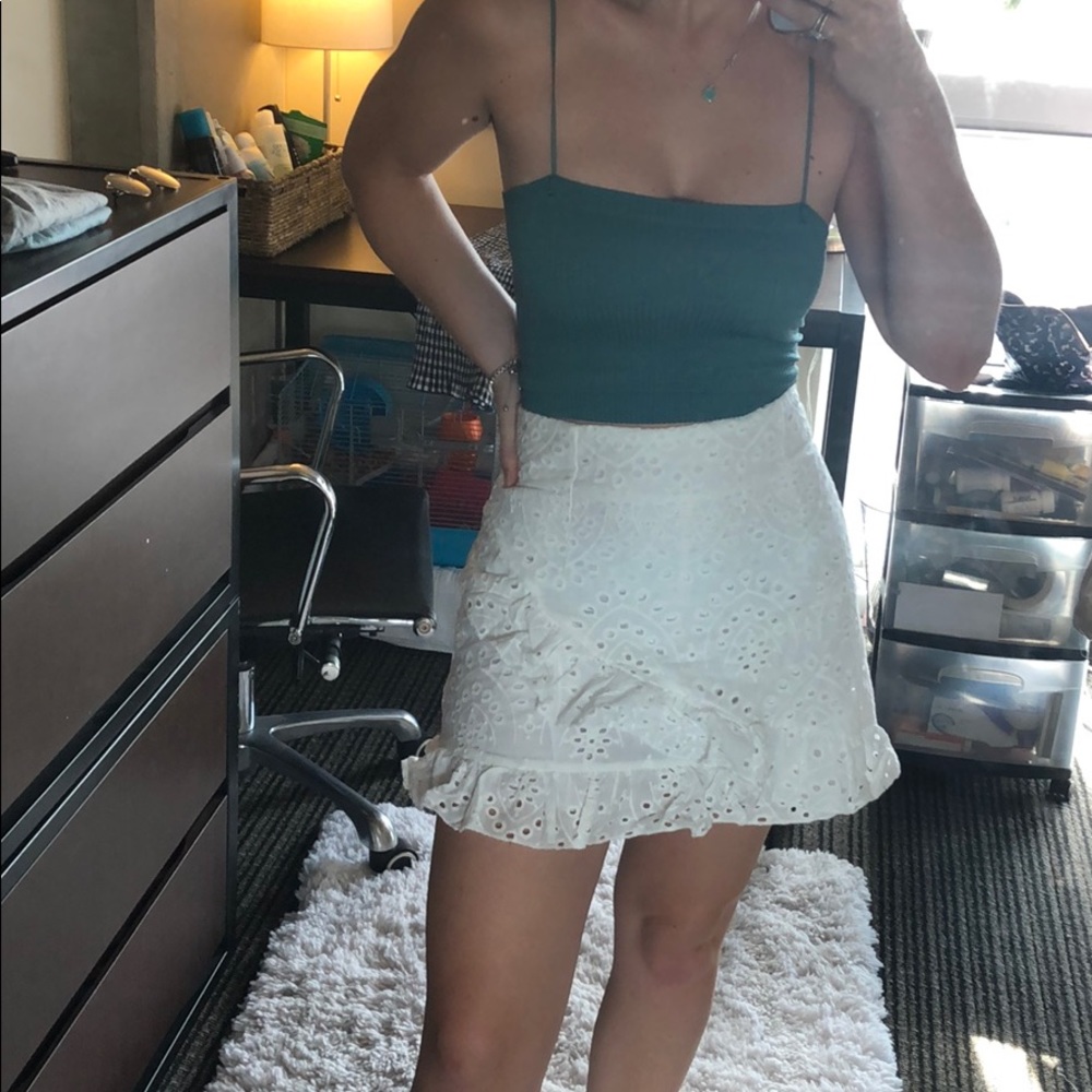 Ruffled skirt